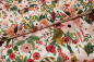 Preview: Designerbaumwollstoff Petite Rose weiß  (10 cm)